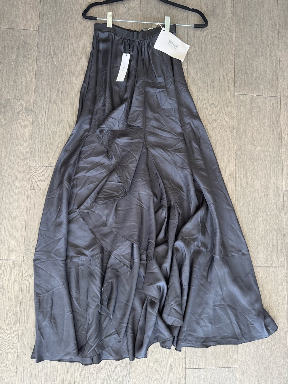 Tome silk maxi skirt